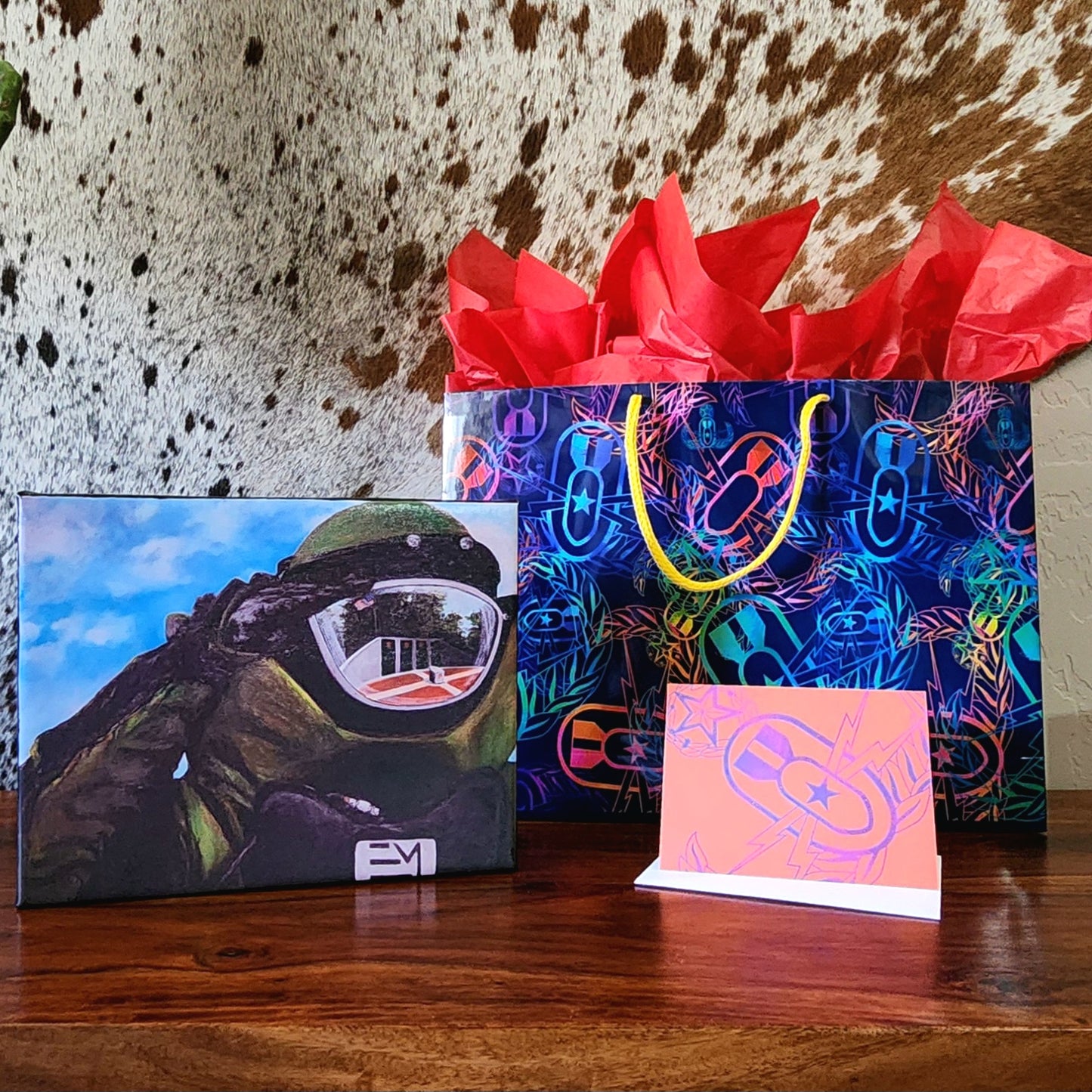 Canvas Print Gift Set (8"x10") - "Respect & Reflect"