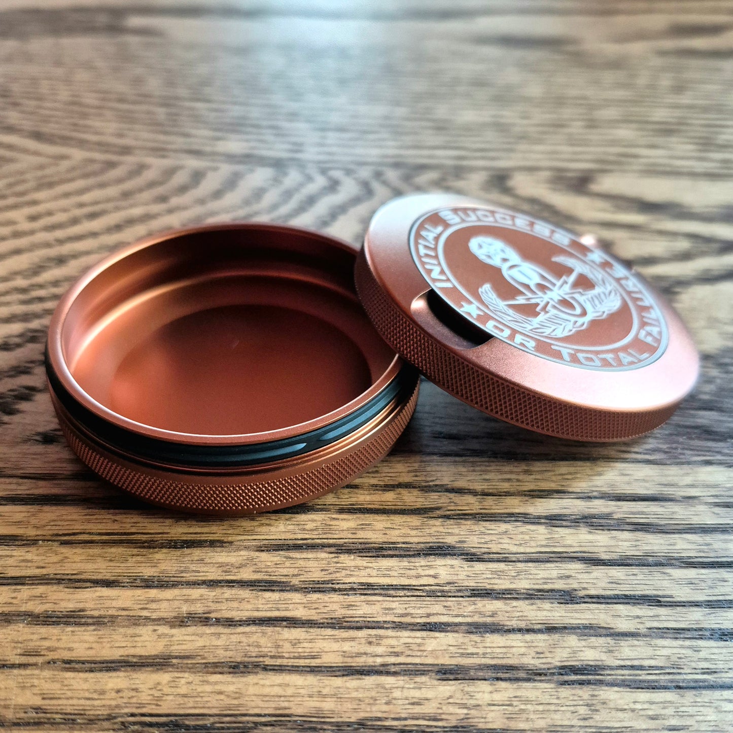 Smokeless Nicotine Container - "EOD Coin" (Copper)