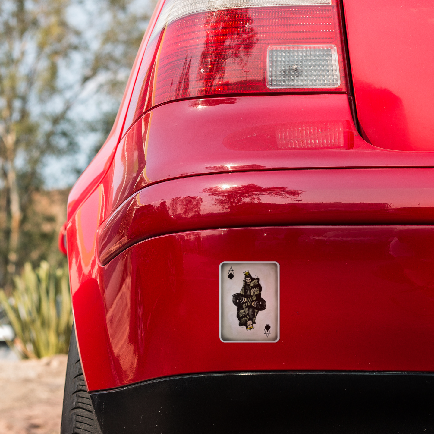 Vinyl Sticker/Decal - "Ace In The Hole!"