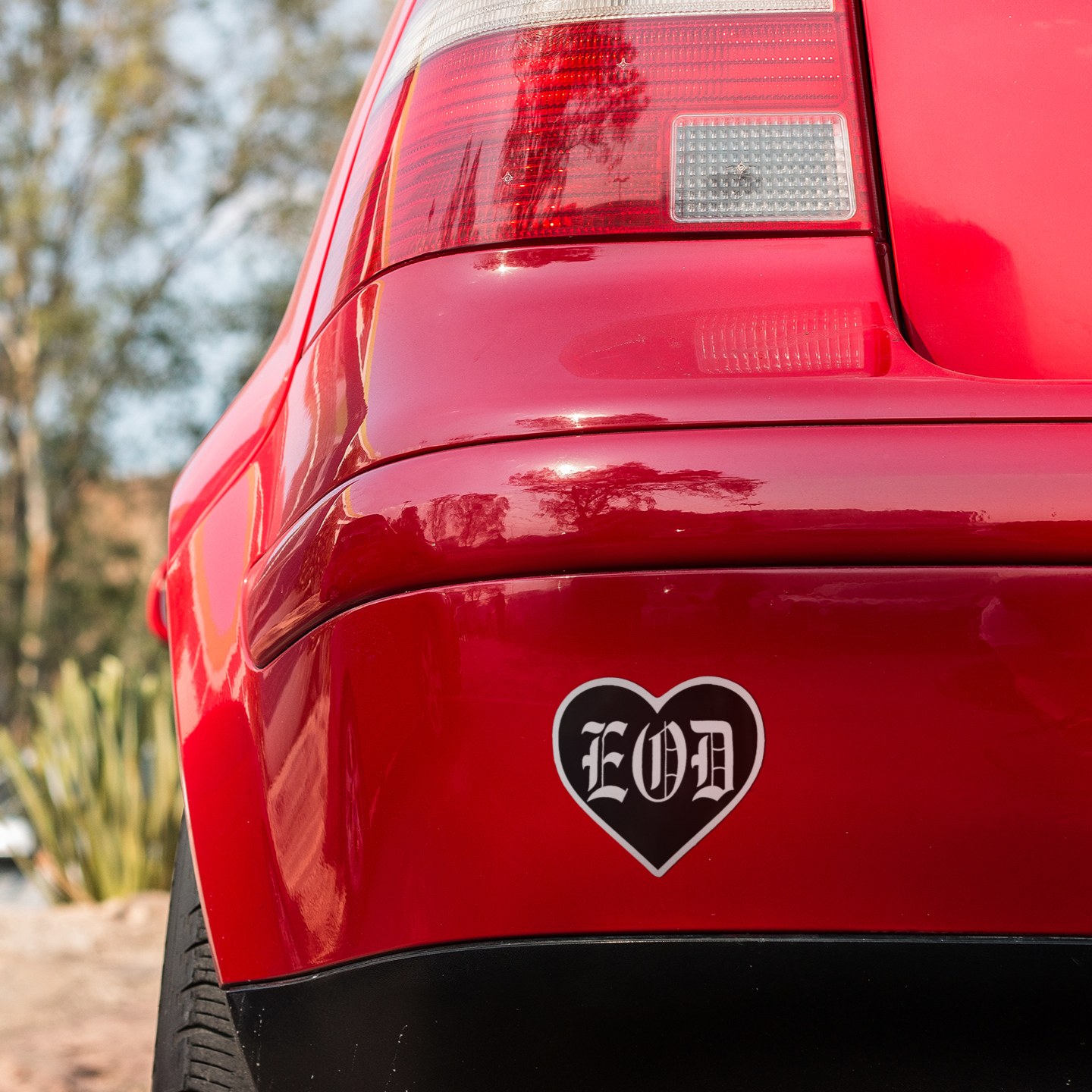 Vinyl Sticker/Decal - "EOD Heart"
