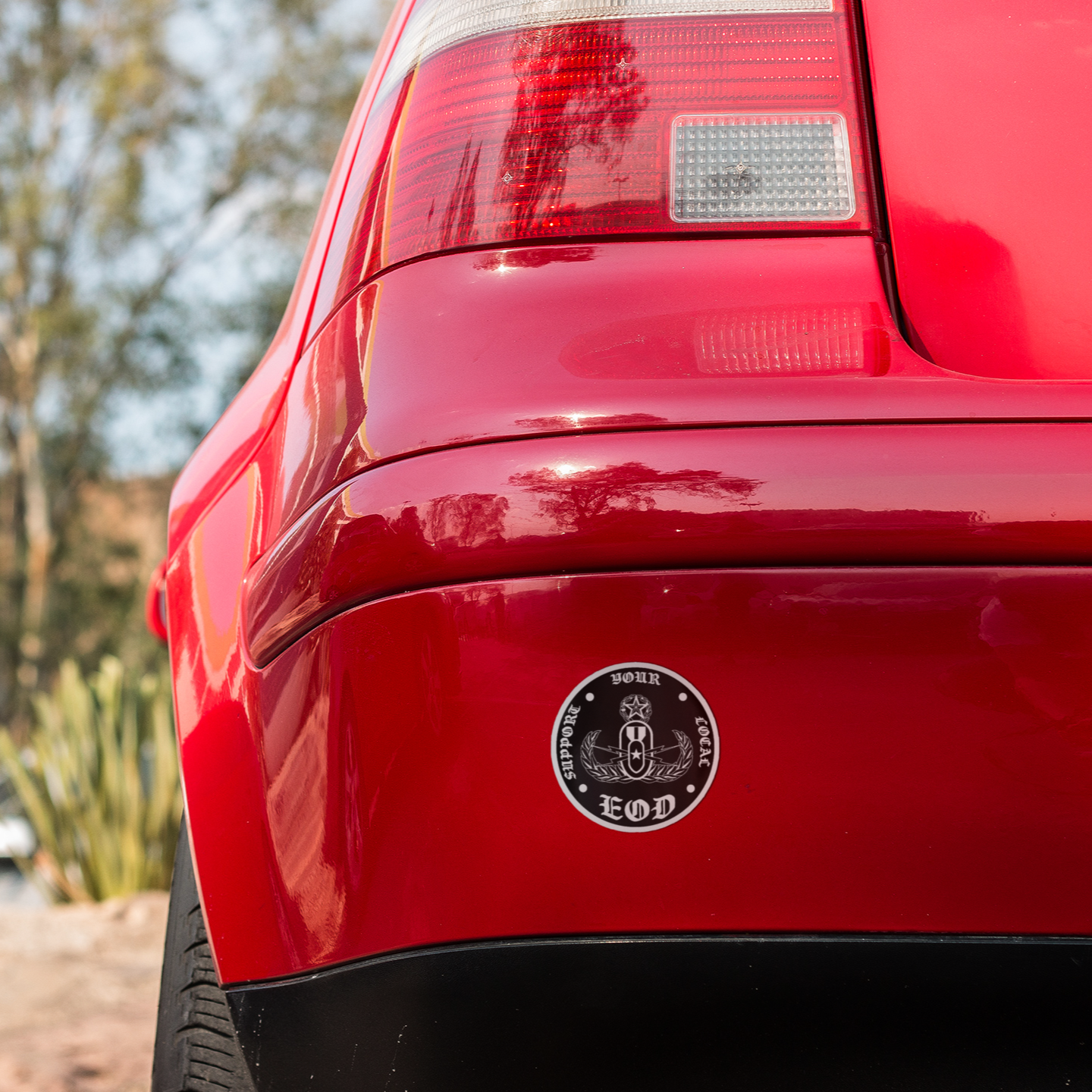 Vinyl Sticker/Decal - "Support Your Local EOD"