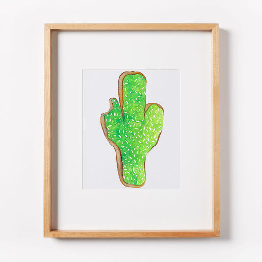 Saguaro Sugar Cookie Print